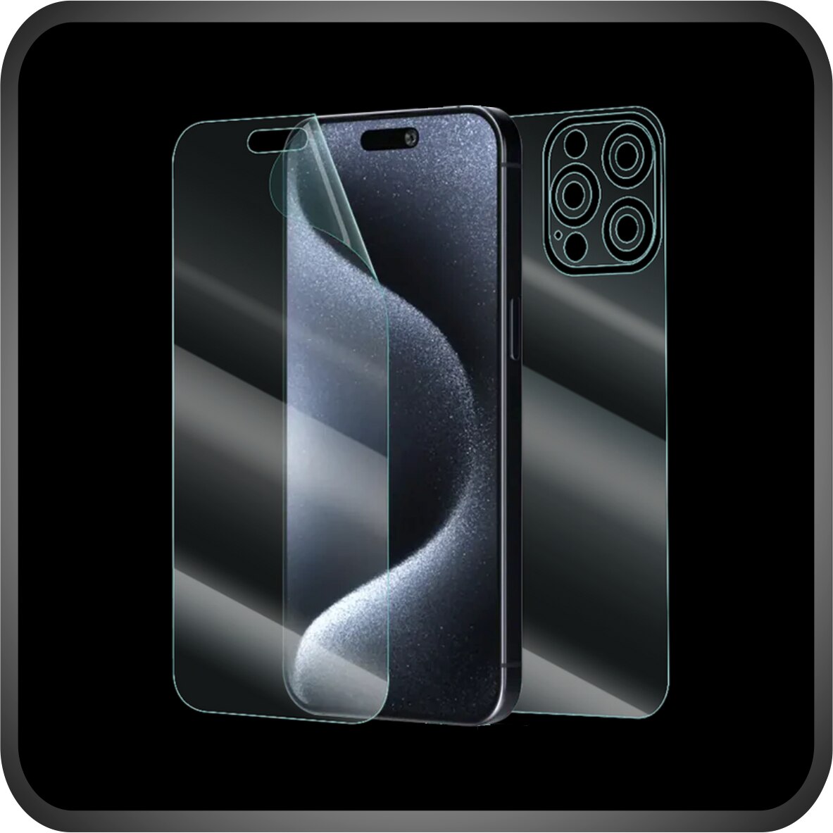 Folie de Protectie Full-Body Folie24, pentru Samsung Galaxy S25, 1 Set Mate cu Acoperire Simple, Ecran + Spate, Adezive, Flexibile cu Auto Regenerare