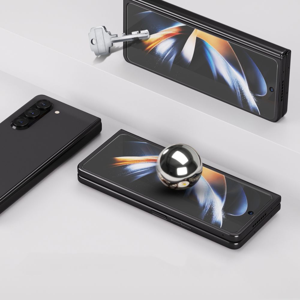 Set 2 folii protectie Whitestone Dome compatibil cu Samsung Galaxy Z Fold 5