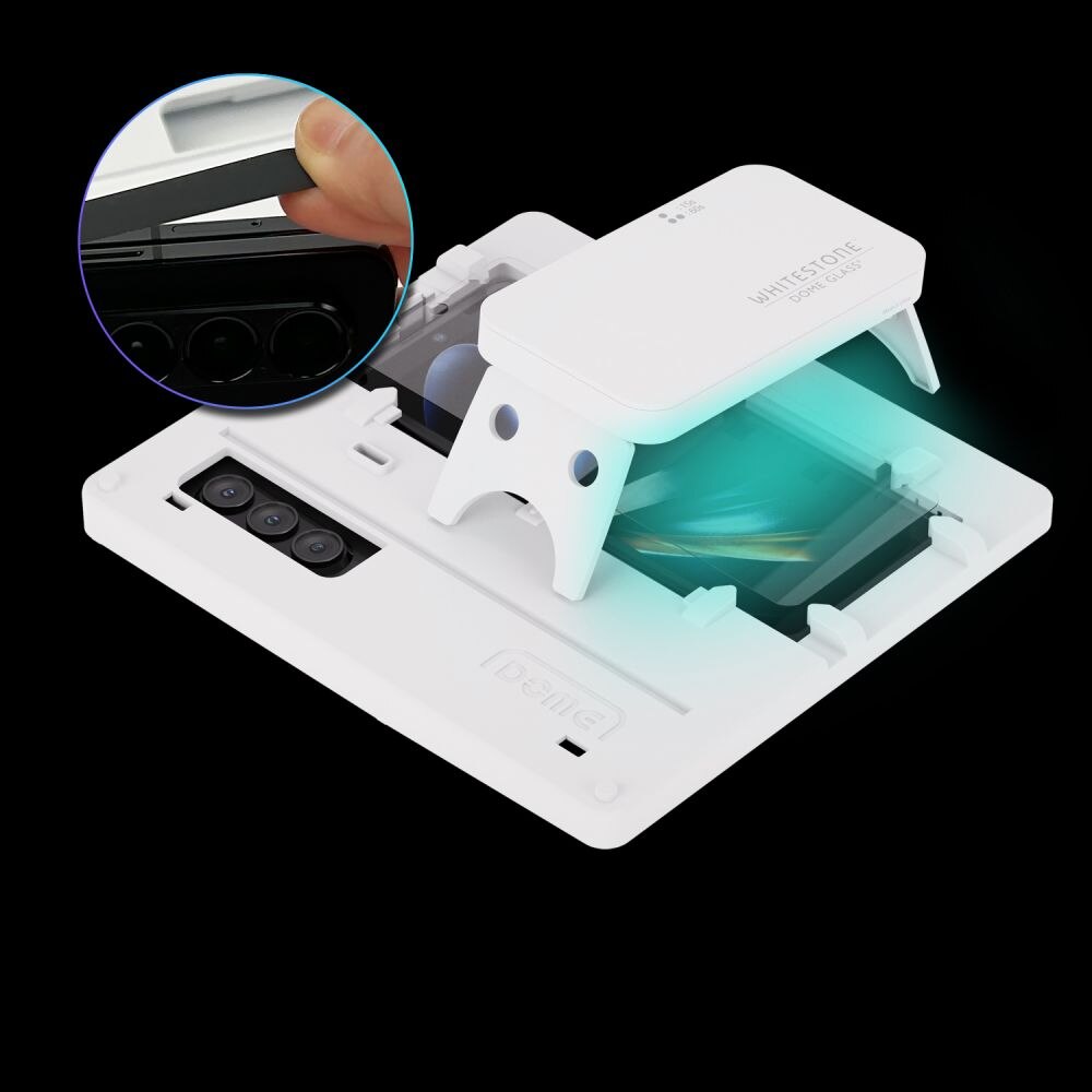 Set 2 folii protectie Whitestone Dome compatibil cu Samsung Galaxy Z Fold 5