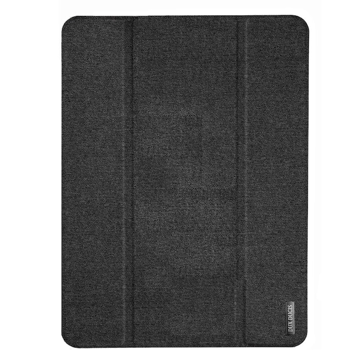 Husa de Protectie Dux Ducis Domo pentru Samsung Galaxy S6 Lite (10.4"), P610/P615, Functie Smart Sleep, Negru