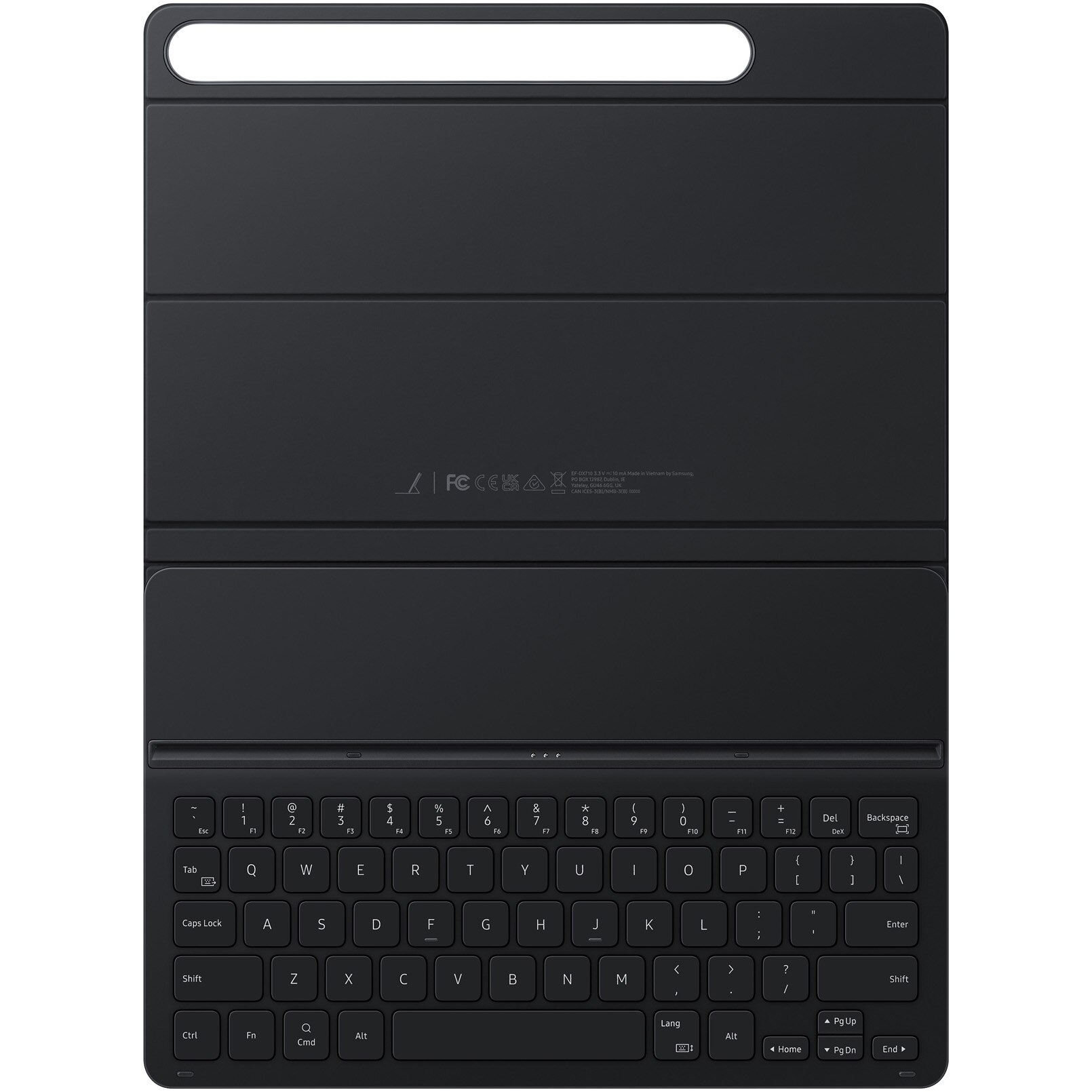 Husa de protectie Samsung Book Cover Keyboard pentru Galaxy SlimTab S9, Black