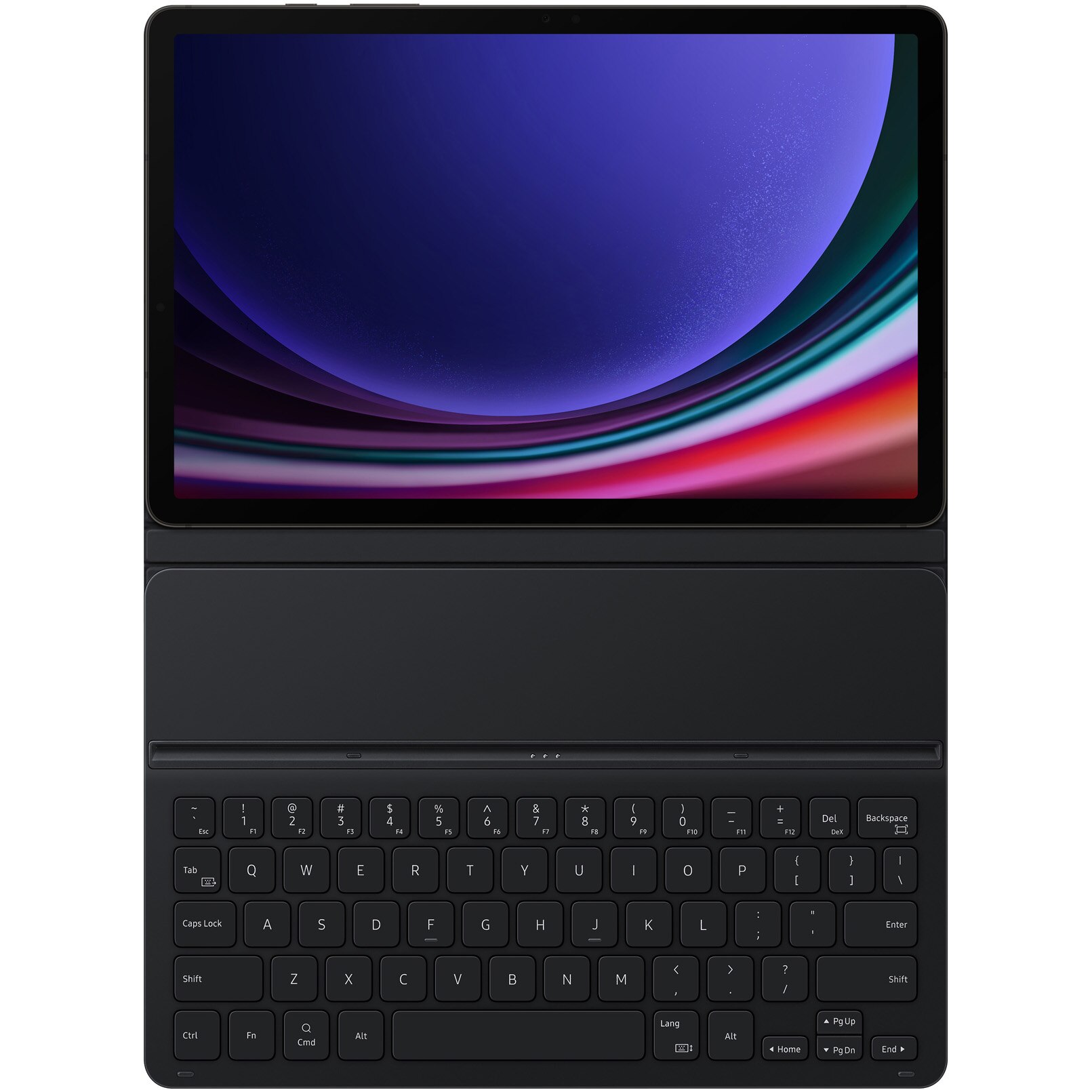 Husa de protectie Samsung Book Cover Keyboard pentru Galaxy SlimTab S9, Black