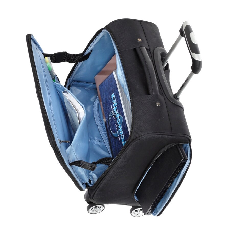 Servieta de laptop cu role, Diplomat, ZC 998 - 41SW, 15.6', Negru