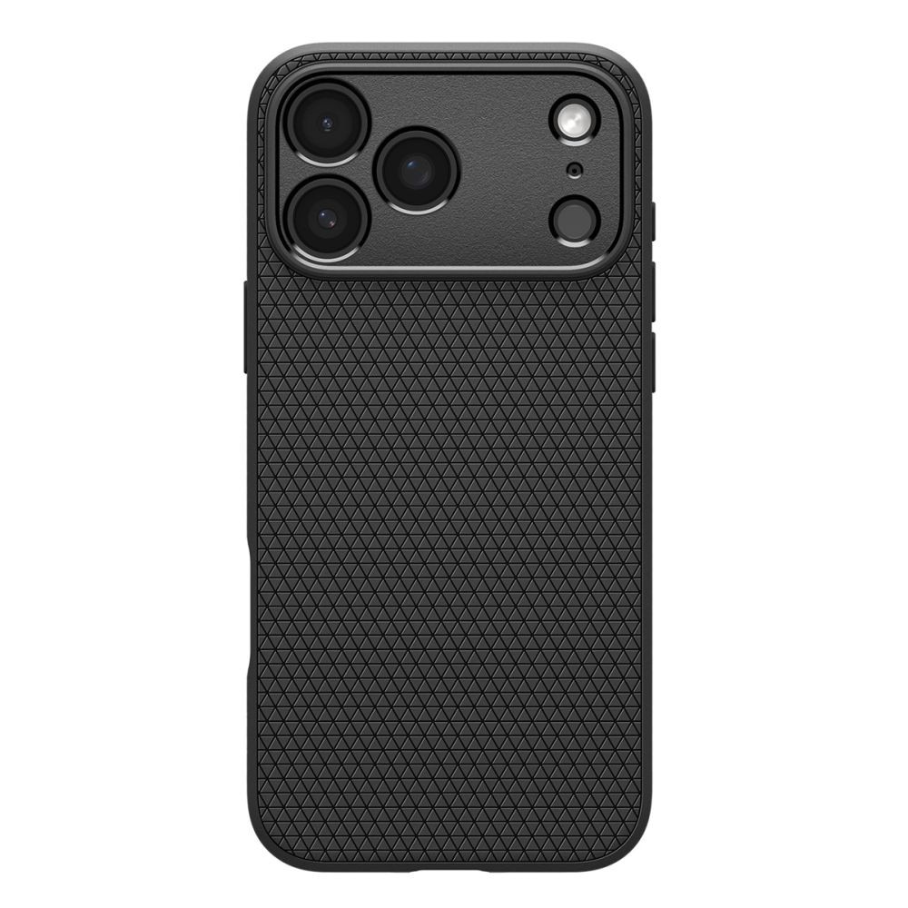 Husa pentru iPhone 17 Pro Max - Spigen Liquid Air - Matte Black