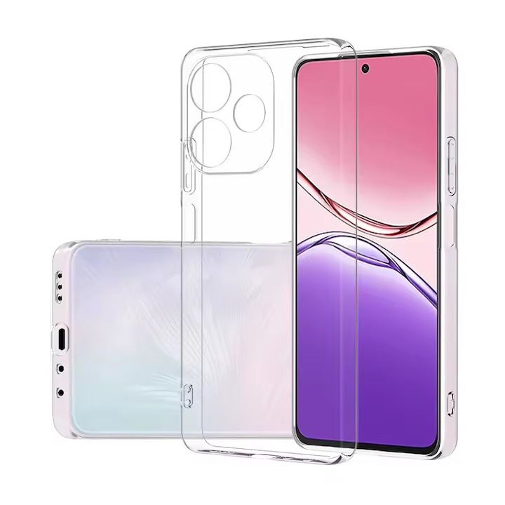 Husa pentru Oppo A5 Pro 5G Anti-Shock 1.5mm cu protectie lentile Transparent