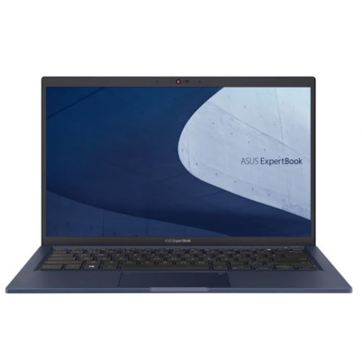 Laptop ASUS ExpertBook B1 B1502CVA-NJ2950XA, 15.6 inch 1920 x 1080, Intel Core i3-1315U 6 C / 8 T, 1.2 GHz - 4.5 GHz, 10 MB cache, 8 GB DDR4, 512 GB SSD, Intel UHD Graphics, Windows 11 Pro Education, Negru