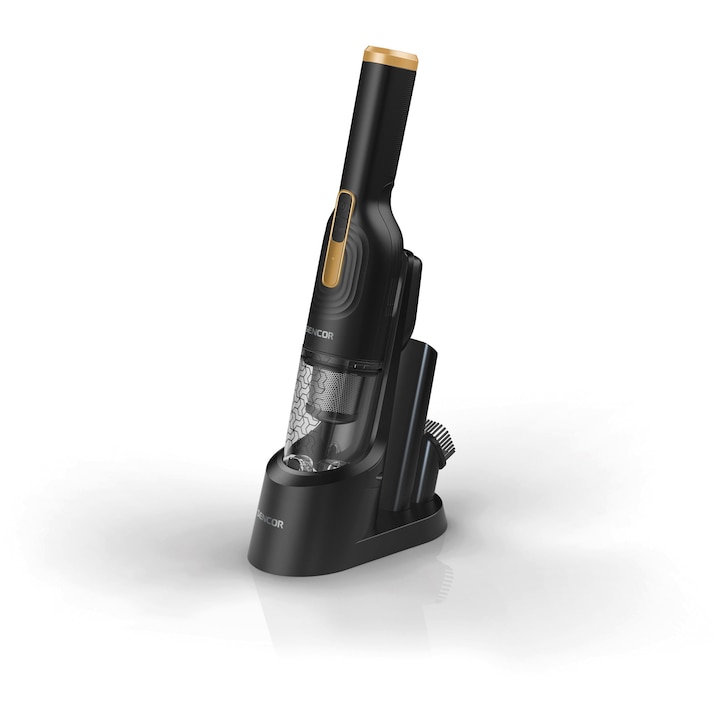Aspirator, Sencor, SVC 308BK, 7,4V, 20 minute, Negru