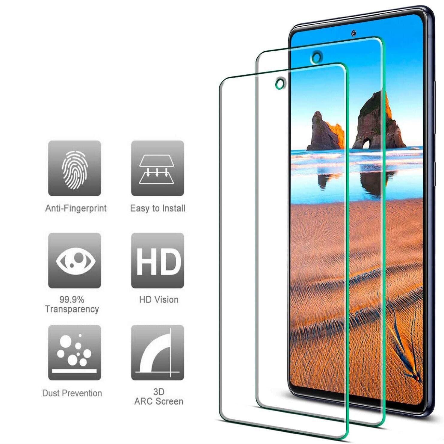 Folie Compatibila cu XIAOMI Redmi Note 10 PRO, Full Cover, 6D, Calitate Premium