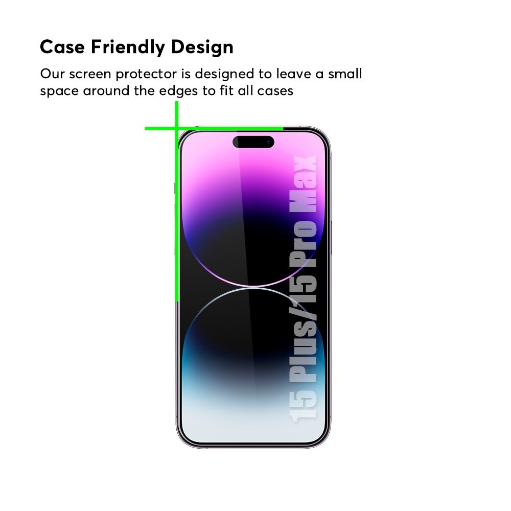 Folie sticla securizata pentru Iphone 15 Plus, 15 Pro Max, 16 Plus, Duritate 9H, JASFPTIP15PLUSMAX