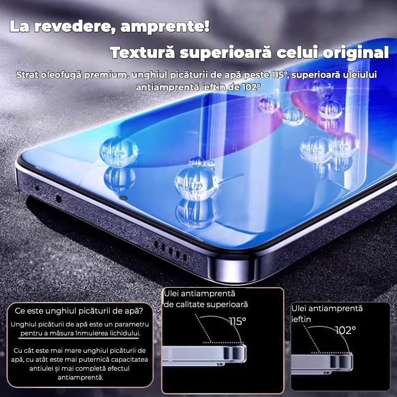 Folie HD pentru Samsung Galaxy S25 Ultra ×2 – kit de aplicare „pune si trage”, ultraclara, rezistenta la zgarieturi, fara bule, lipire perfecta