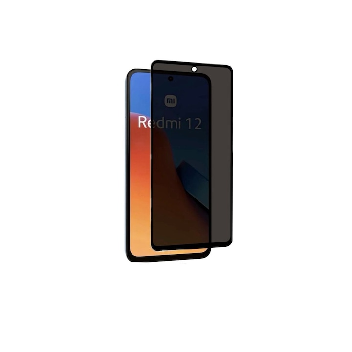 Folie protectie Privacy compatibila cu Redmi Note 12 5G