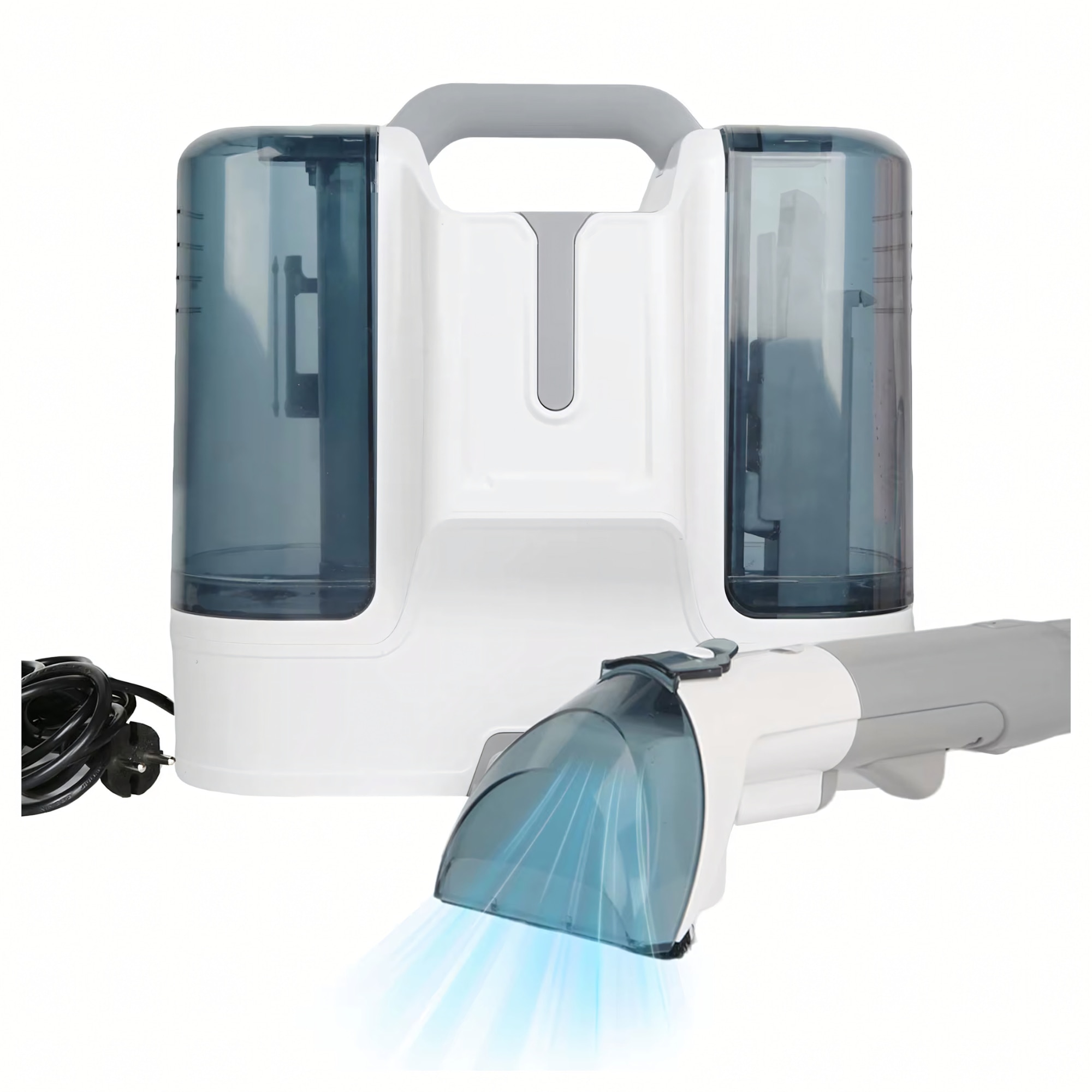 Aspirator portabil pentru covoare si tapiterie 450W VarioShop®, putere de aspirare 11 kPa, rezervor dublu, perii universale, ideal pentru curatarea casei si a masinii