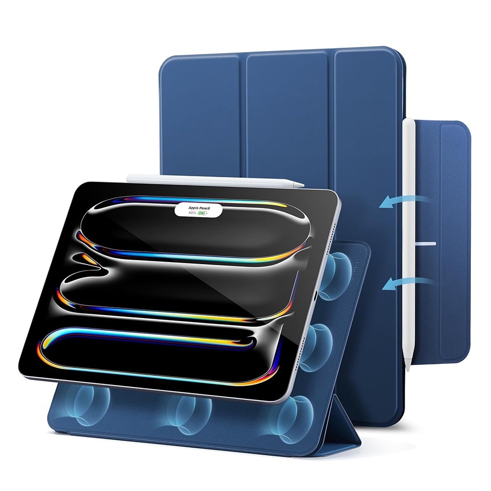 Husa pentru iPad Pro 13 (2024), ESR Rebound Magnetic, Navy Blue