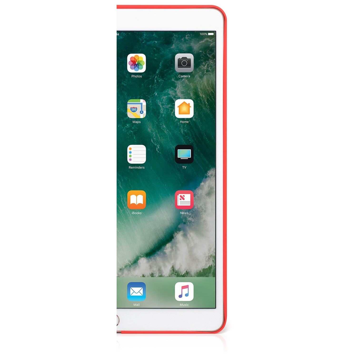 Husa de protectie Khomo, Pentru iPad Pro 10.5, Rosu