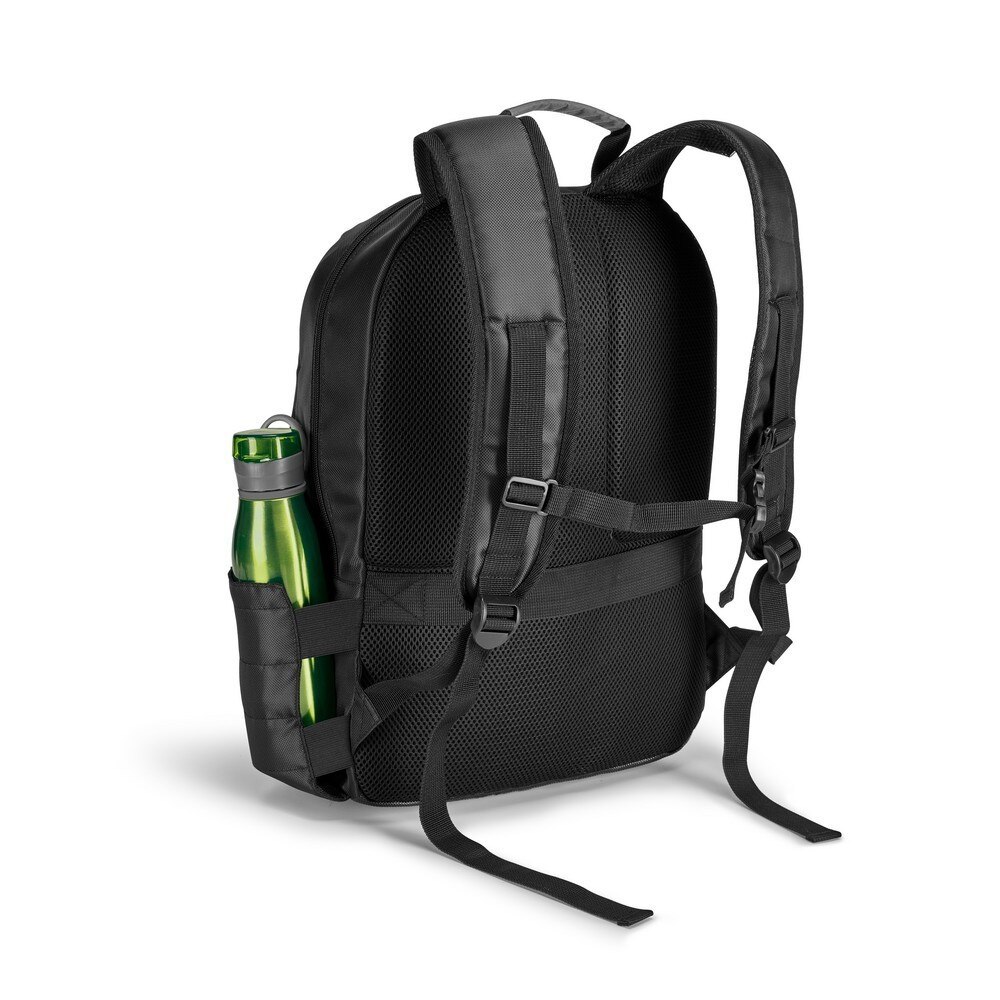 Rucsac Laptop 17 inch, Everestus, BE, 840D si 300D densitate mare, gri inchis, saculet de calatorie si eticheta bagaj incluse
