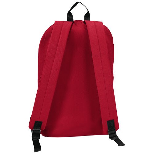 Rucsac laptop 15 inch, Everestus, 20IAN199, Poliester 600D, Rosu, saculet si eticheta bagaj incluse