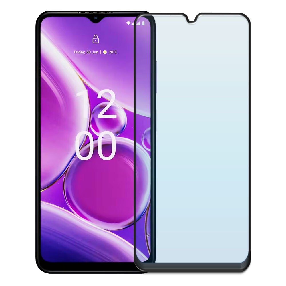 Folie din sticla securizata pentru Nokia G42 5G, HAMSTERBOX Glass Shield, Protectie completa ecran, Full face, Aplicare rapida, Case Friendly, Transparenta