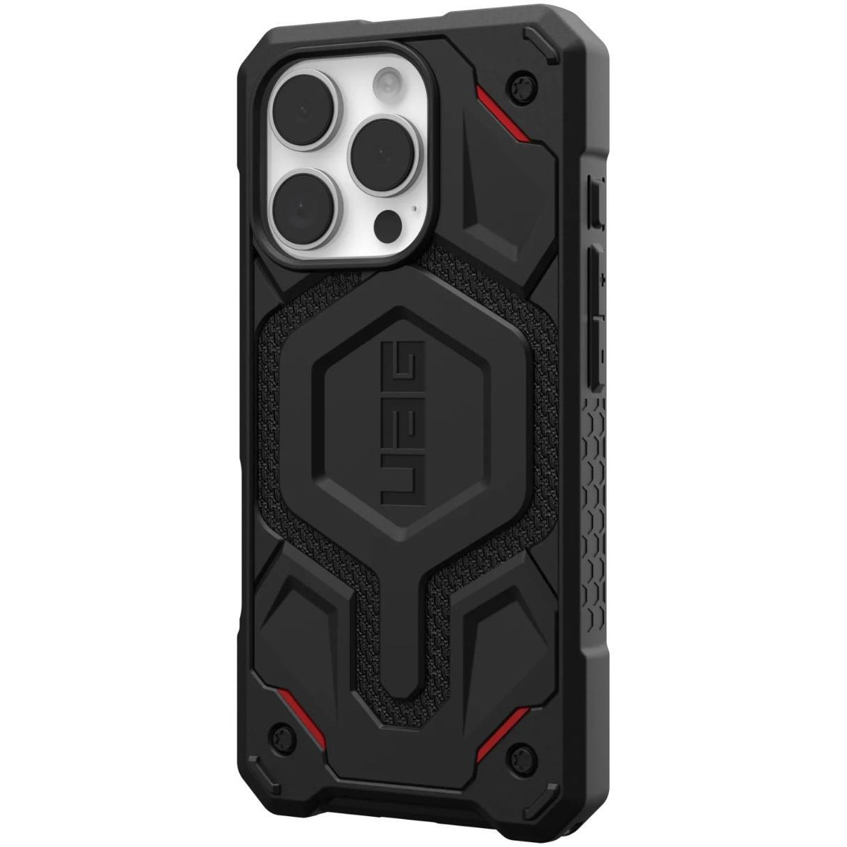 Husa de protectie UAG Monarch Pro pentru iPhone 16 Pro, Kevlar Black