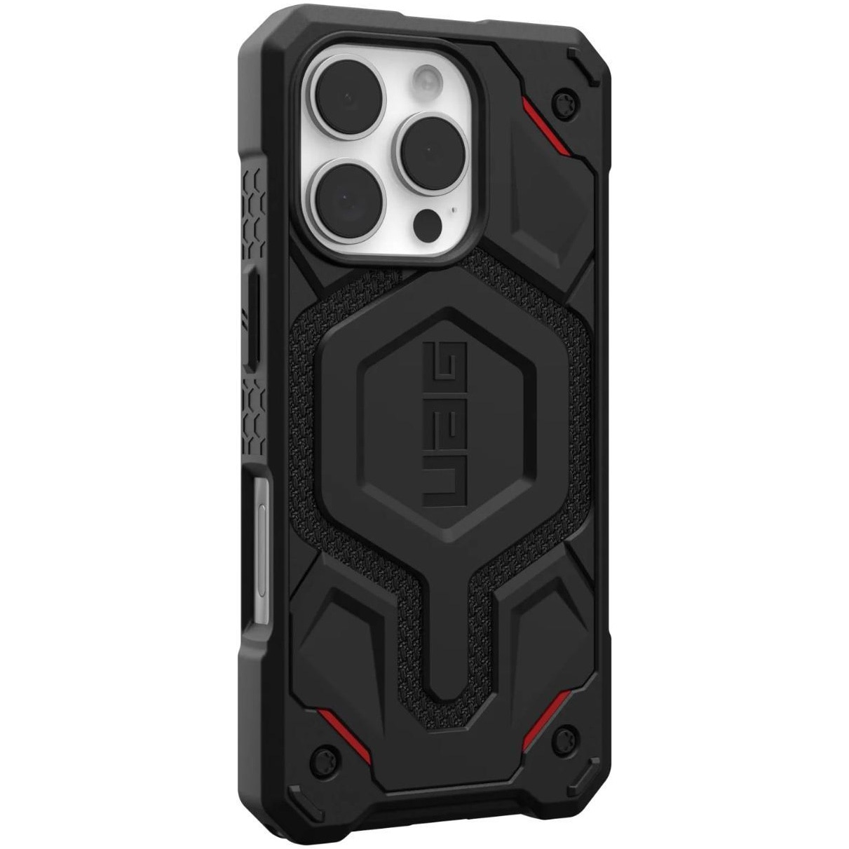Husa de protectie UAG Monarch Pro pentru iPhone 16 Pro, Kevlar Black