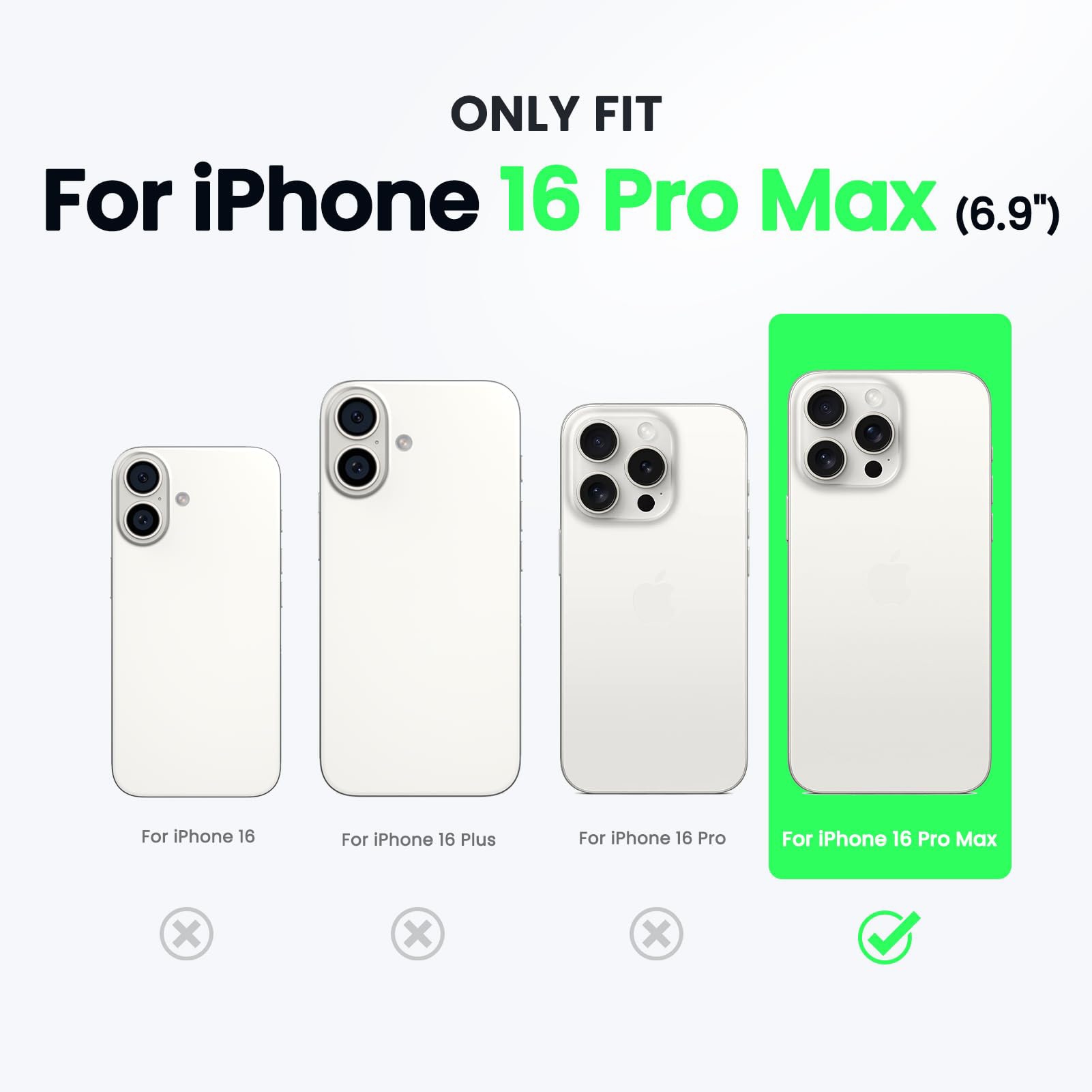 Husa de Protectie, MagSafe, MOGU, Compatibil iPhone 16 promax, impermeabila, rezistenta la zgarieturi, airbag anti-cadere, absorbtie de soc anti-coliziune pe patru fete, din material PC+TPU pentru rezistenta la ingalbenire, grosime 1,5mm, transparenta
