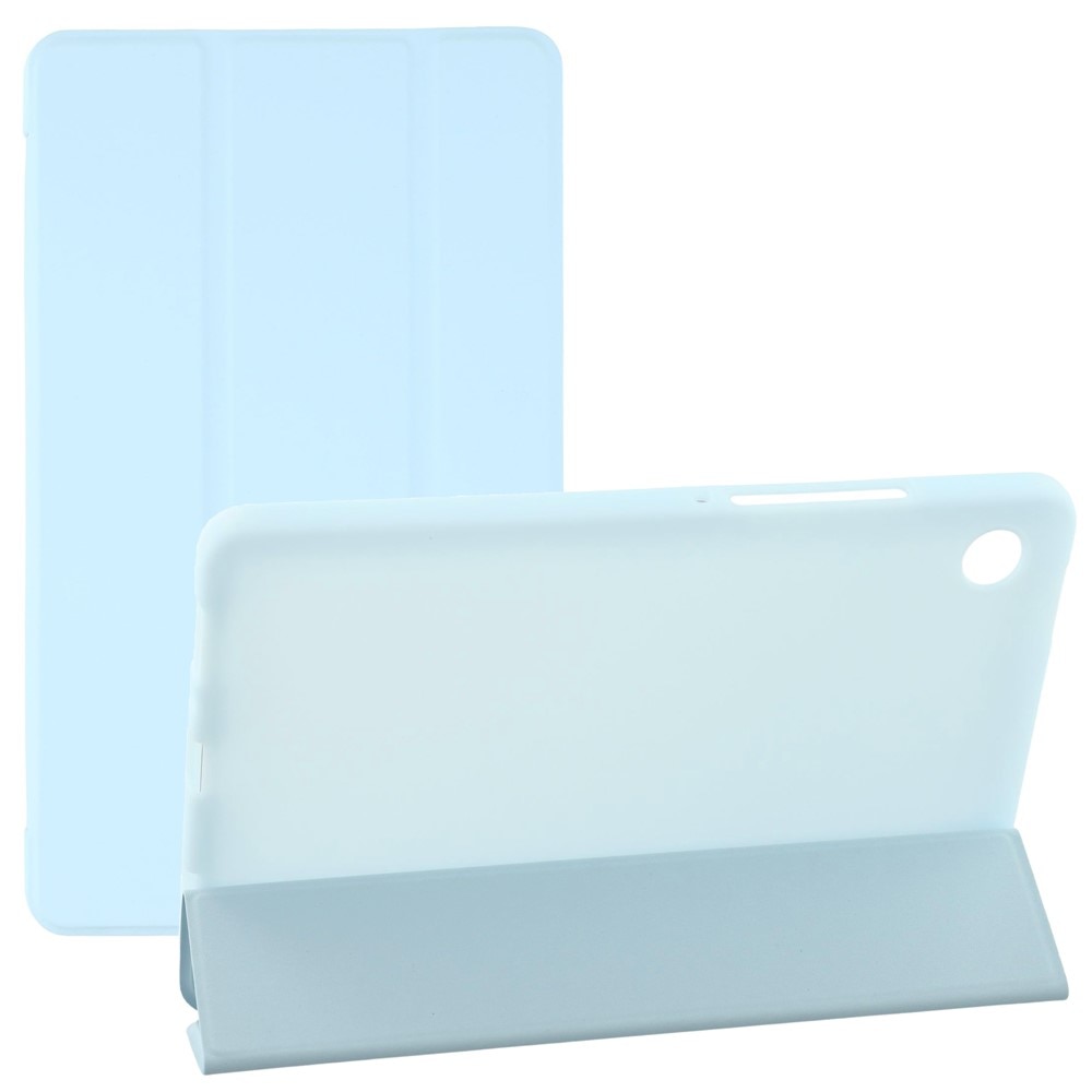 Etui Tri-fold pentru tableta Samsung Galaxy Tab A11+, protectie 360, albastru