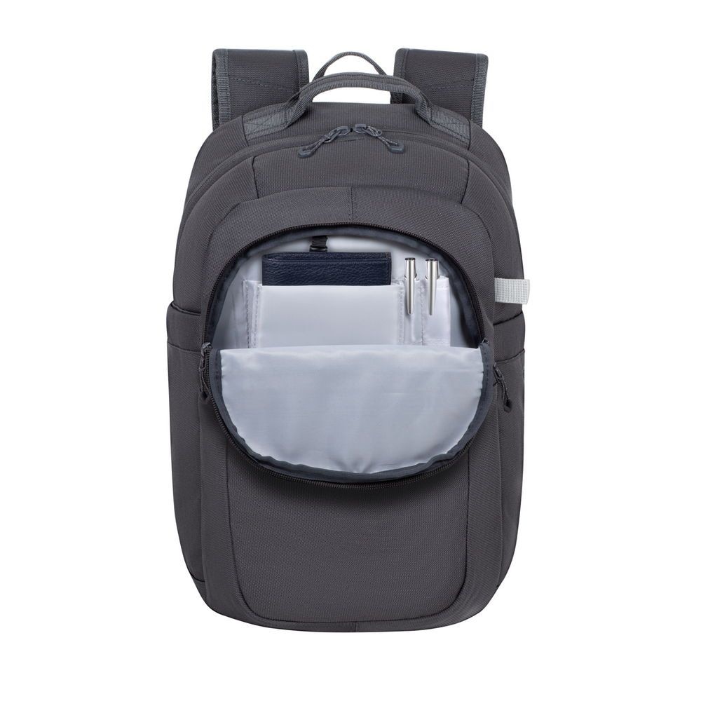 Rucsac RivaCase, 16L, Pentru notebook, Gri