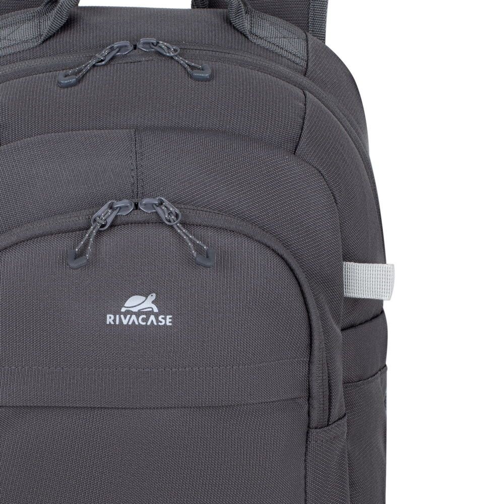 Rucsac RivaCase, 16L, Pentru notebook, Gri
