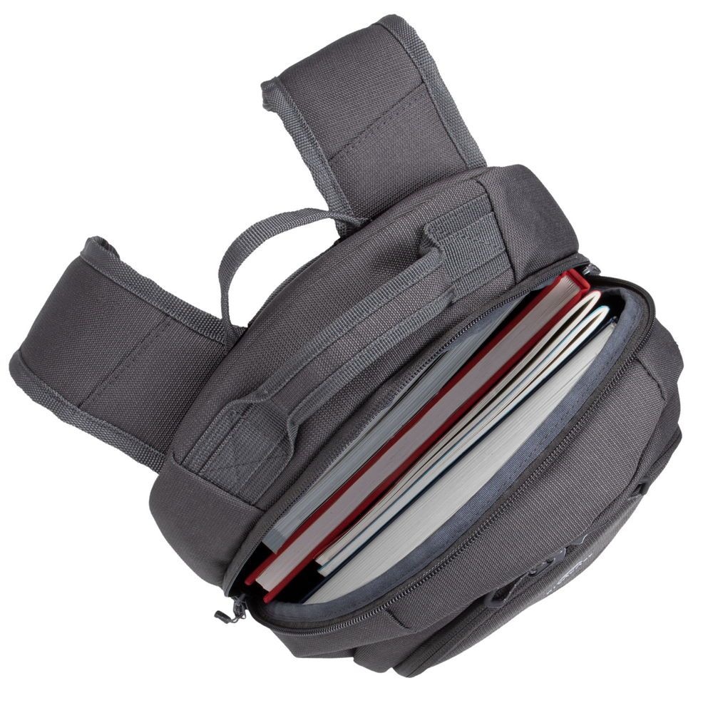 Rucsac RivaCase, 16L, Pentru notebook, Gri