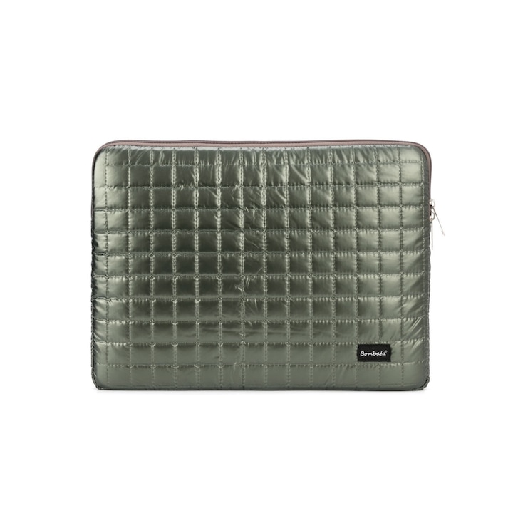 Geanta laptop Bombata Sleeve 100gr, 15 -16 inch, verde kaki