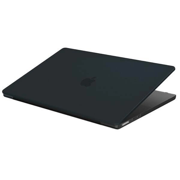 Husa ultra subtire, Uniq, Compatibil cu Macbook Air 15" 2023, Policarbonat, Gri transparent