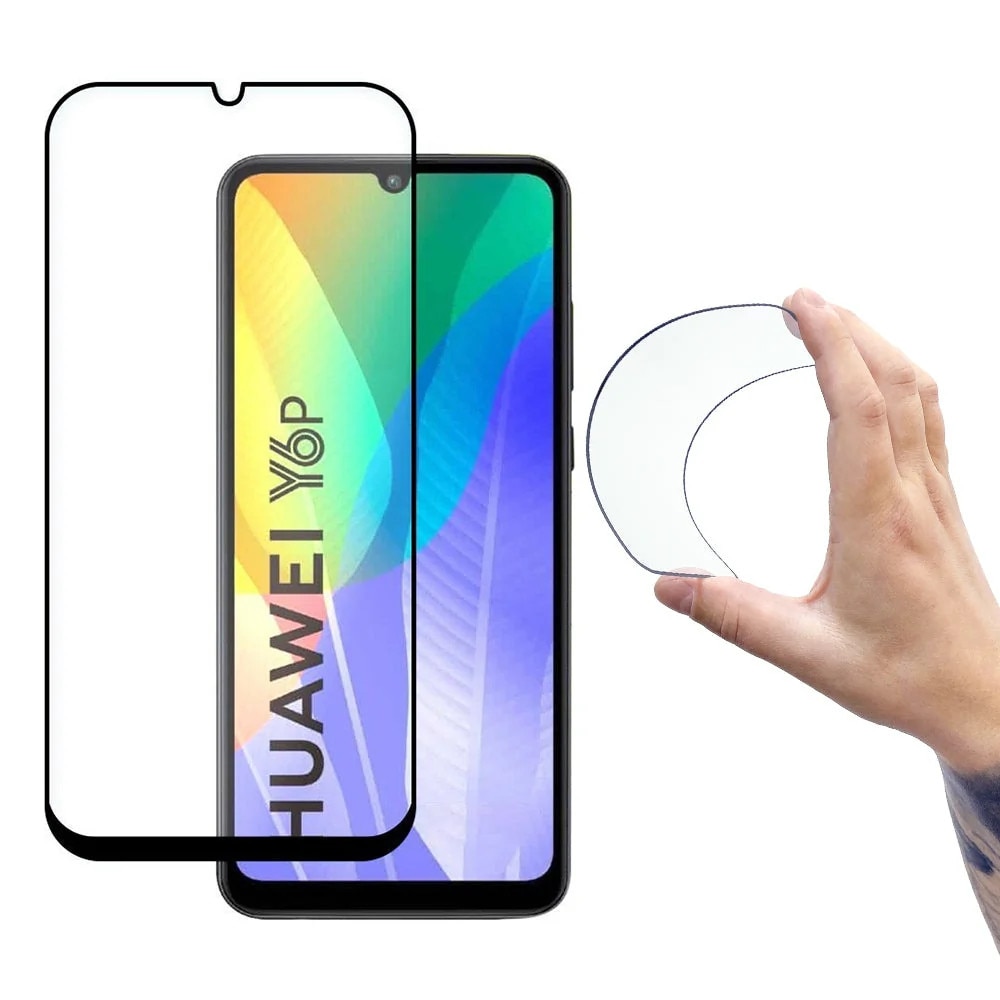 Folie Sticla Flexibila Wozinsky pentru Samsung Galaxy A41, Full Cover, 9H, Negru