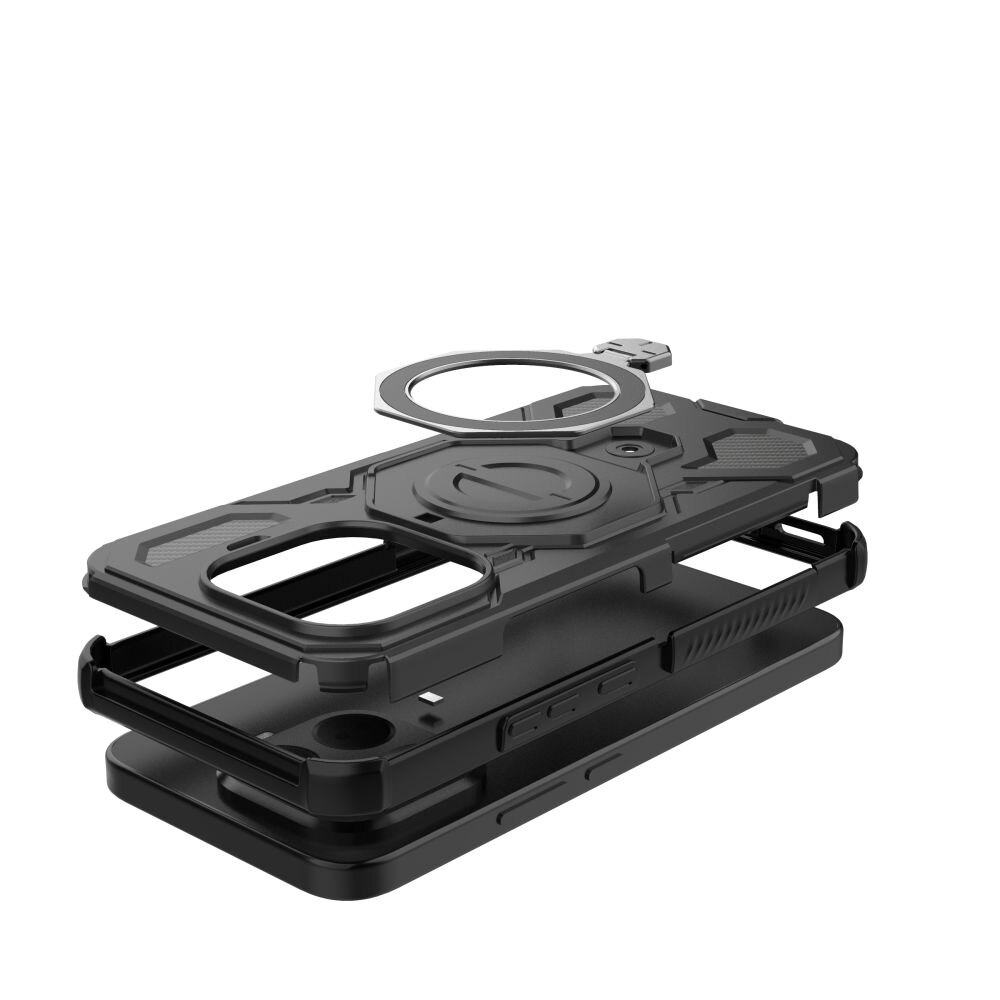 Carcasa Tech-Protect TacticStand cu MagSafe compatibila cu Xiaomi 15T Pro, Negru
