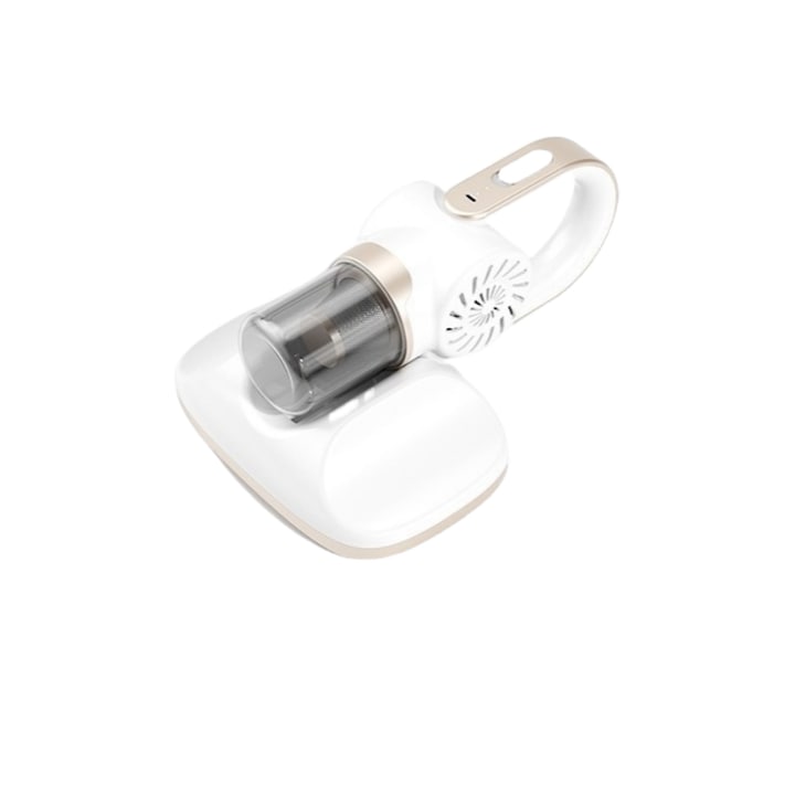 Aspirator fara fir, 120W, sterilizare UVC, 8500Pa, capacitate cupa de praf 260ml, 2000mAh, potrivit pentru lucrari de curatenie casnica, alb