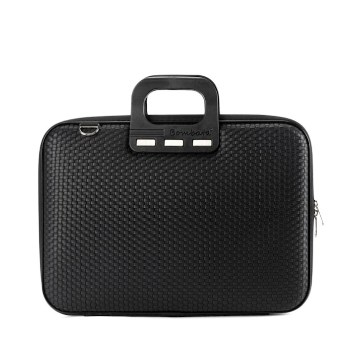 Geanta laptop Bombata Trama 13-14 inch Neagra
