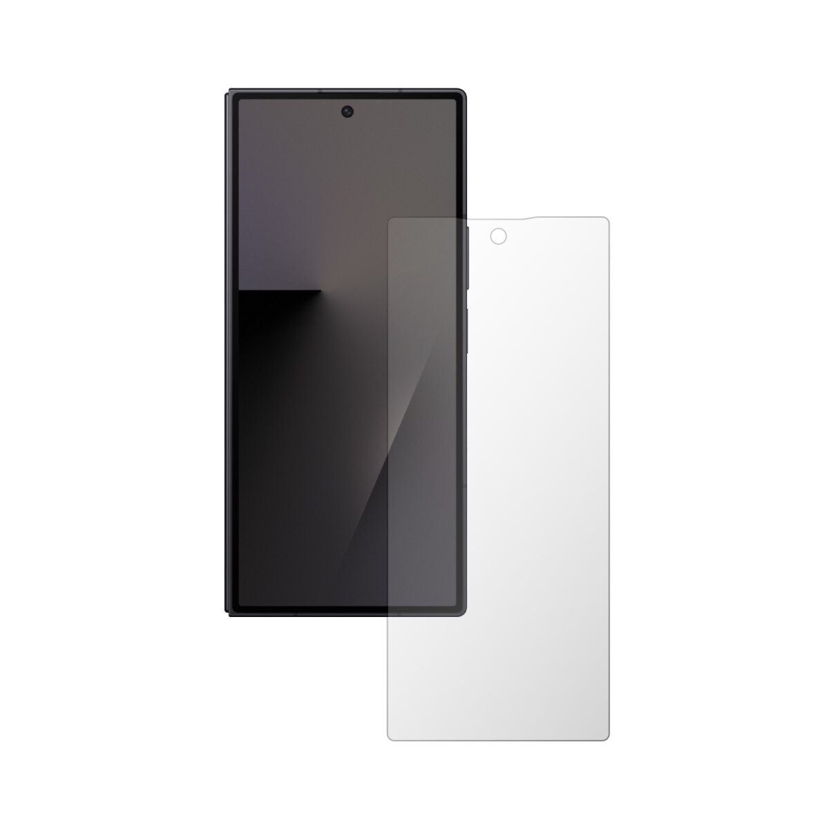 Folie Protectie Ecran Externa Folie24, pentru Samsung Galaxy Z Fold7, 1X Mata cu Acoperire Totala Full-Display, Adeziva, Flexibila cu Auto Regenerare