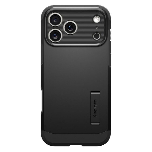 Husa Spigen Tough Armor MagSafe Pentru iPhone 17 Pro Max, Rezistenta La Socuri, Protectie Military, Negru