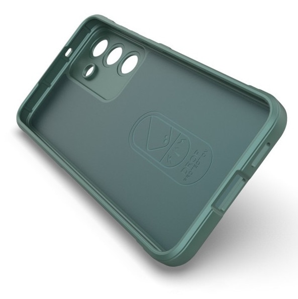 Husa Upzz® Magic Shield Pentru Samsung Galaxy S25 FE, MicroFibra la Interior, Anti Sock - Verde