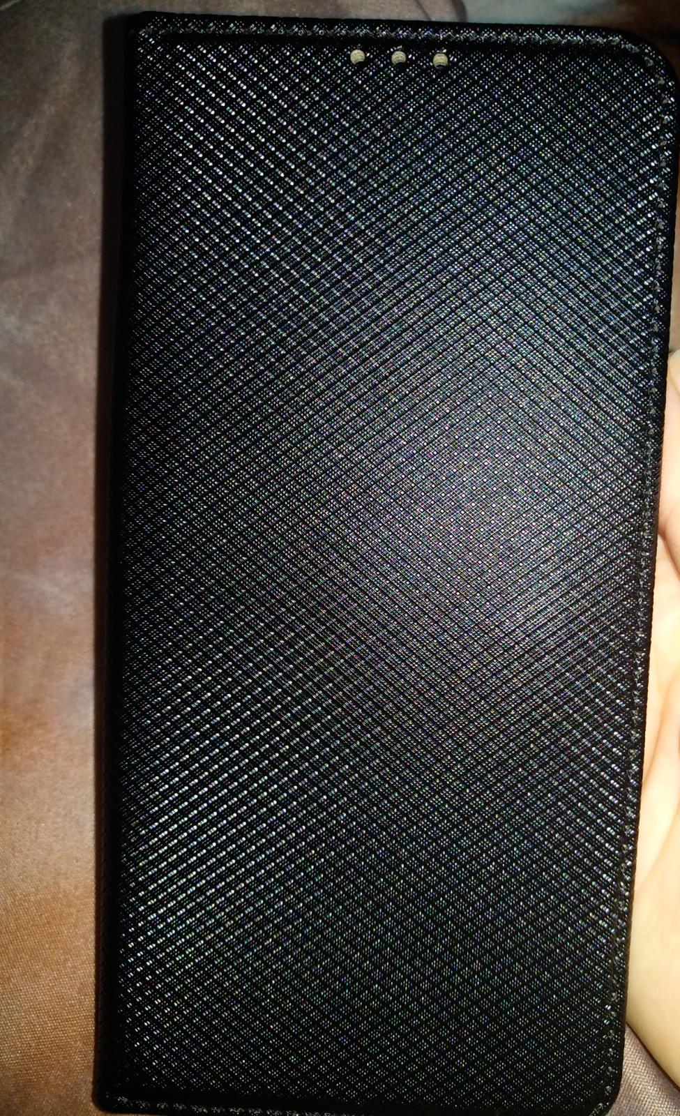 Husa Xiaomi Redmi 9 Flip Case Book Black