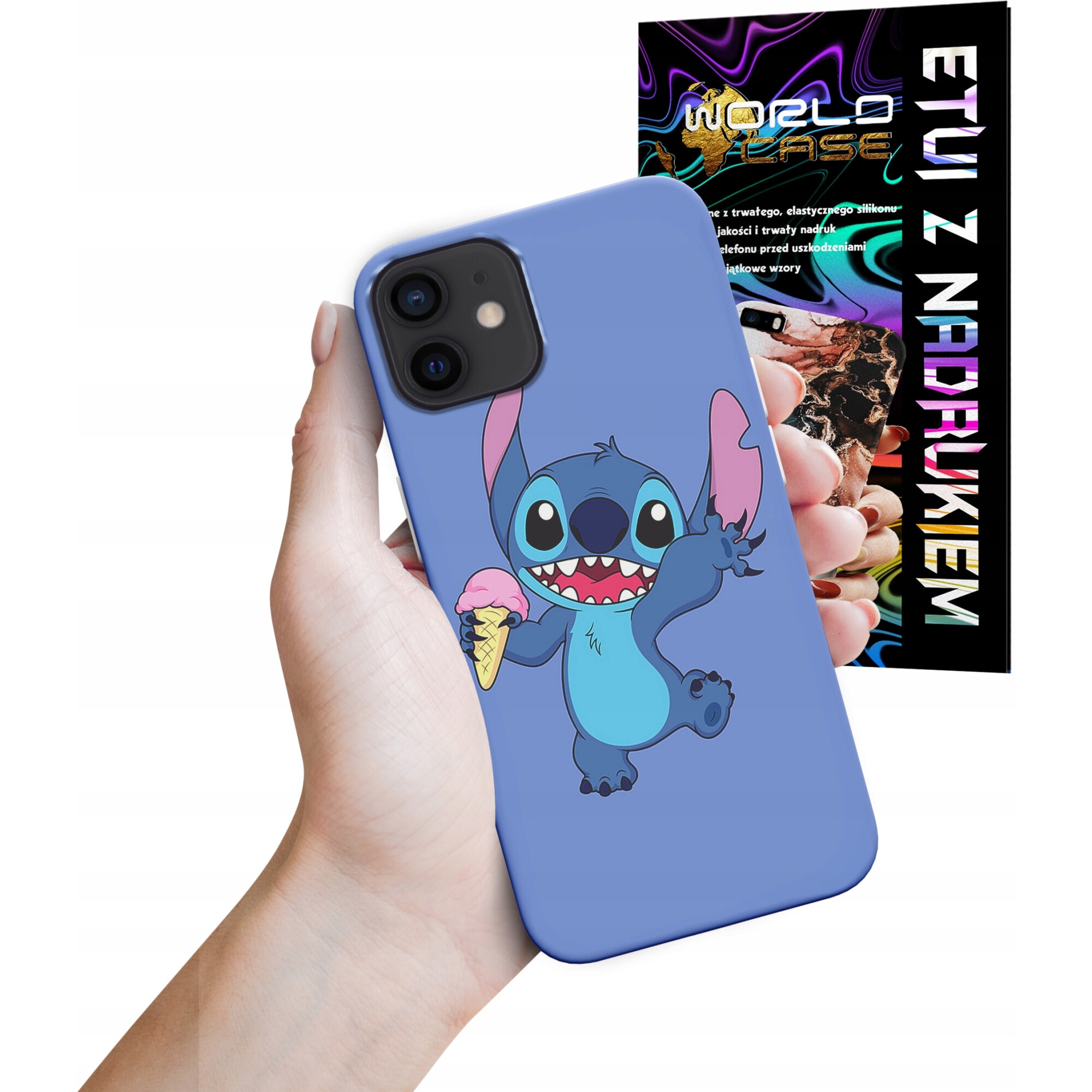 Husa telefon pentru Apple iPhone 11, World Case, cauciuc, multicolor