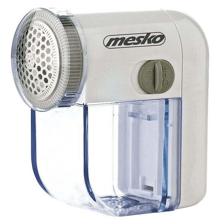 Aparat de curățat scame Mesko MS 9610, portabil, eficient, alb