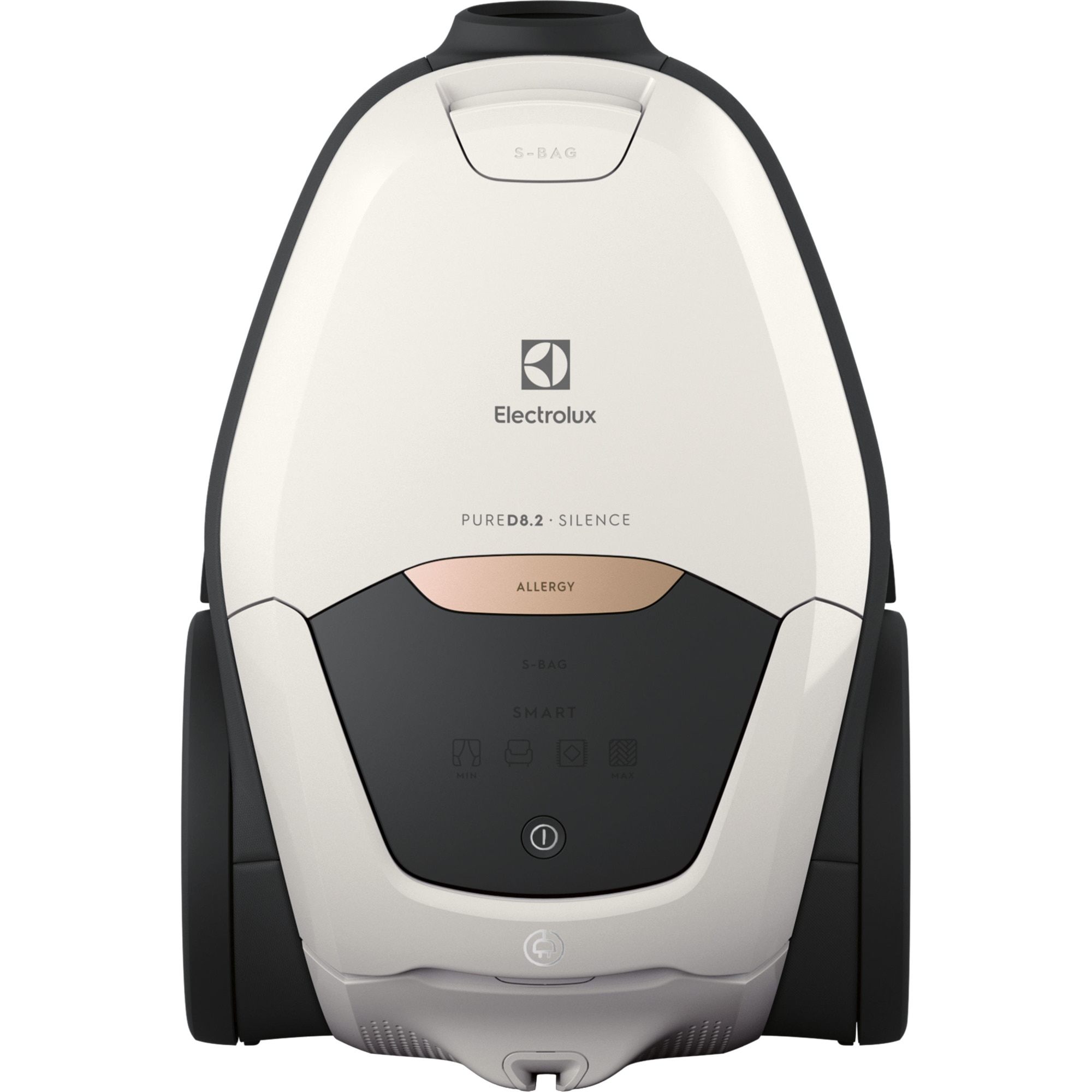 Aspirator cu sac Electrolux PD82-ALRG, Pure D8.2, 500W, sac 3.5L, nivel zgomot 57dB, filtru HEPA, alb
