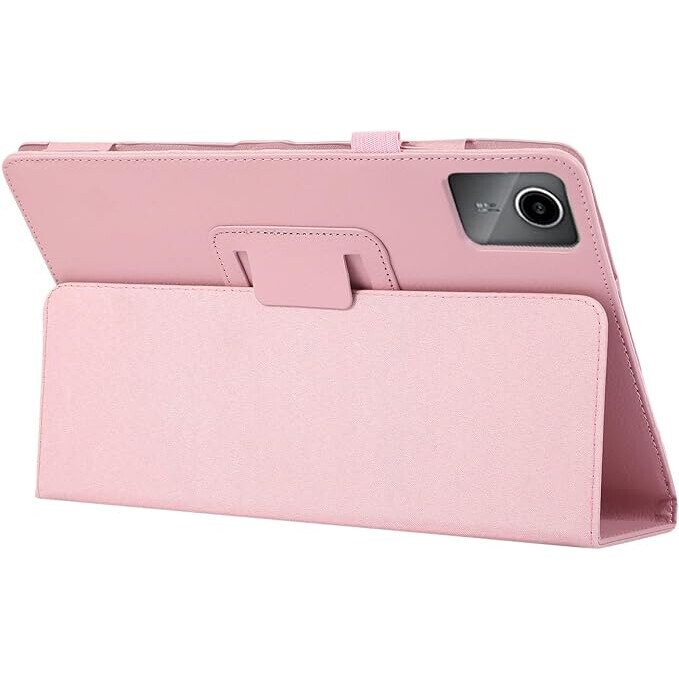 Husa pentru tableta Lenovo Tab M11, XGSM, Piele ecologica/plastic, roz
