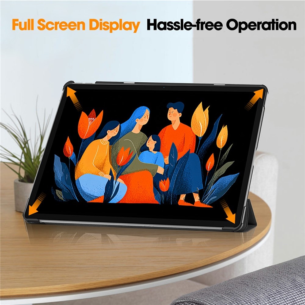 Husă pentru tabletă Lenovo, Fold Pro, 360 protecție, piele ecologică, design modern