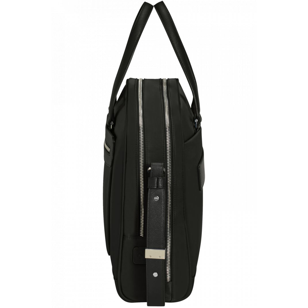 Geanta de afaceri Samsonite Zalia 2.0 pentru femei, 15,6 inchi, neagra (129430-1041)