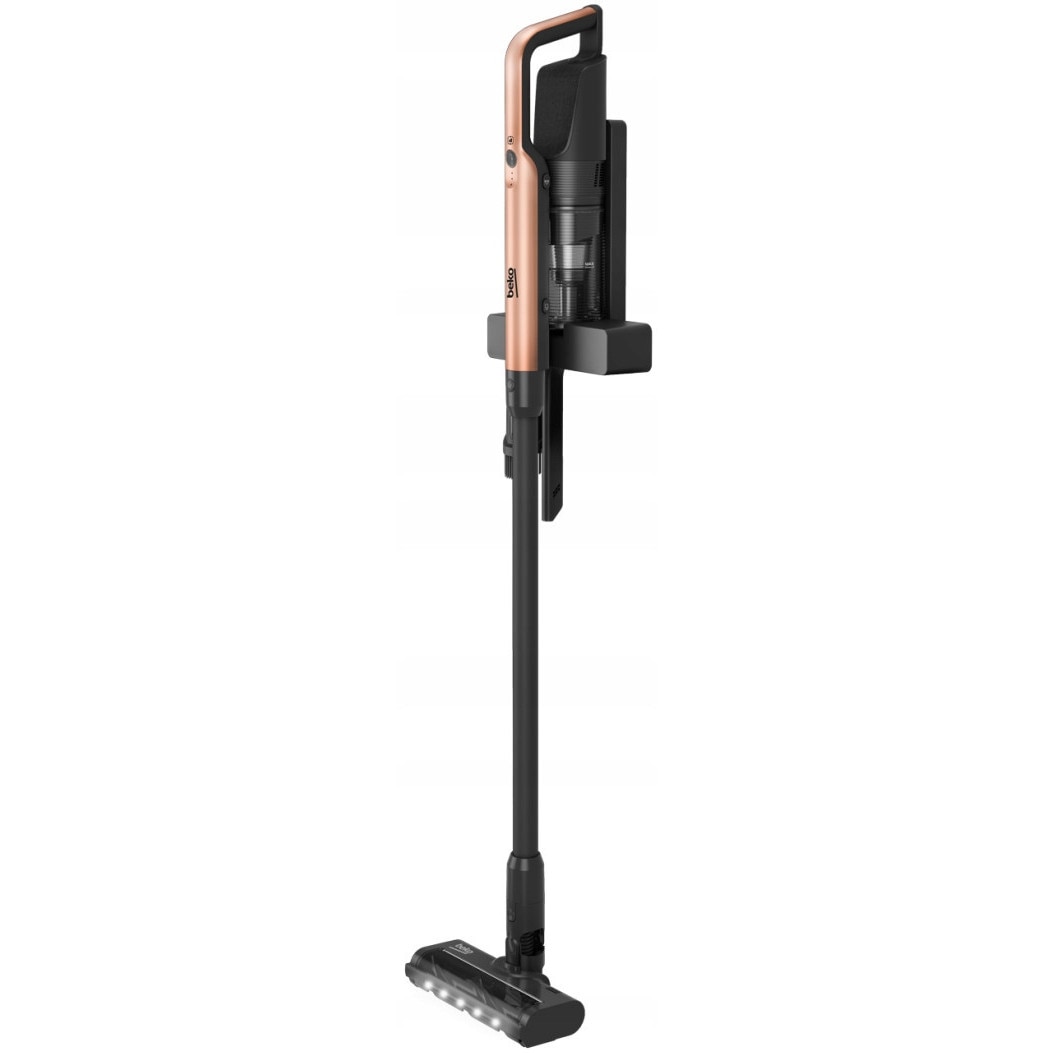 Aspirator vertical Beko VRT 65421 VC 2 in 1, negru, 75 W, 21.6 V, set cu accesorii
