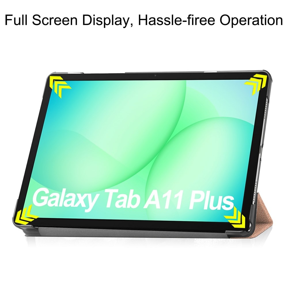 Husa pentru Samsung Galaxy Tab A11 Plus / A9 Plus - Techsuit FoldPro - Rose Gold