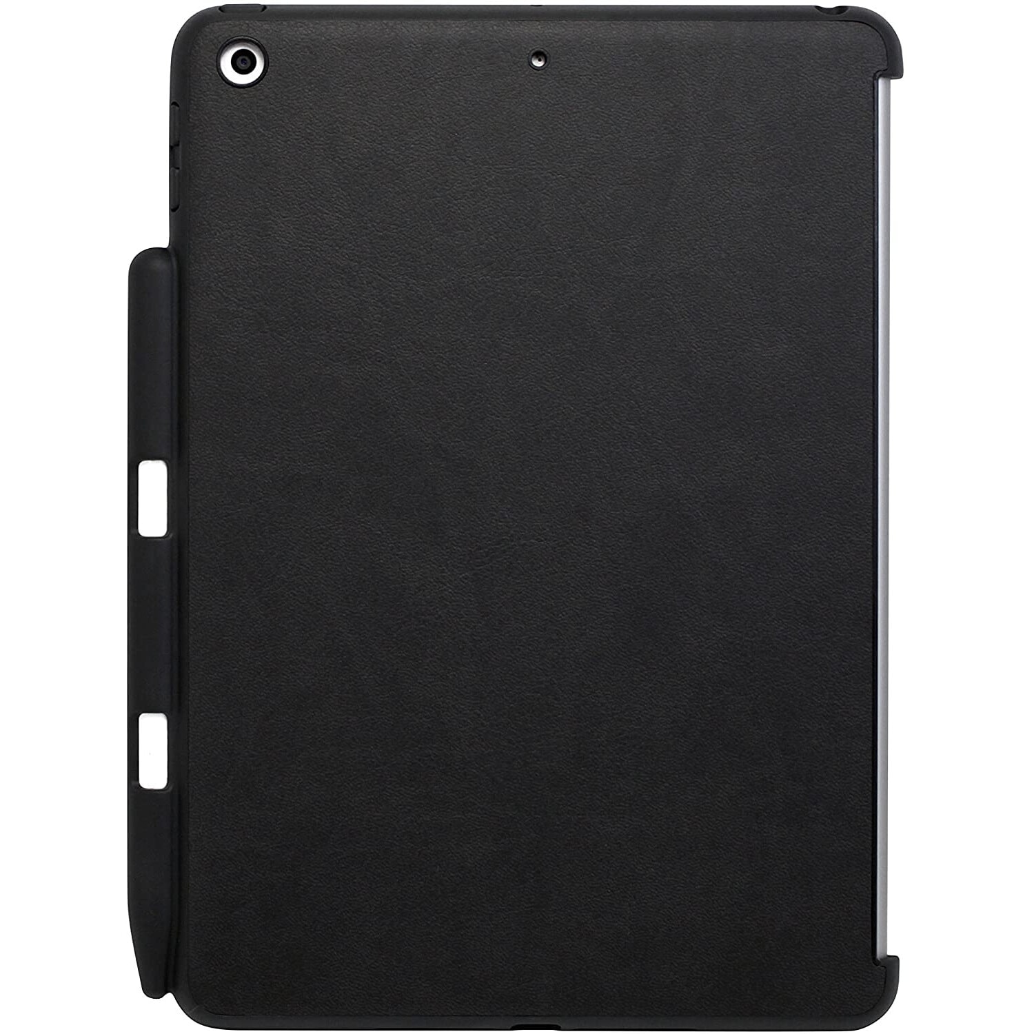Husa de protectie pentru iPad 9.7 2017/2018, Khomo, Suport pix, Piele, Negru