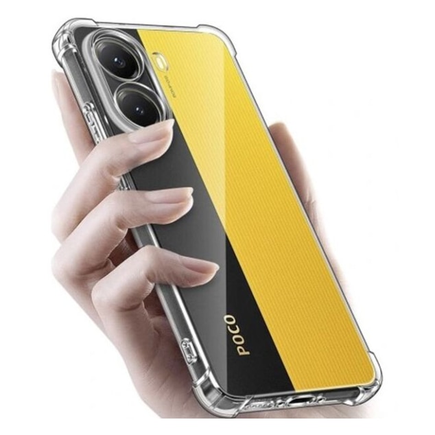 Husa protectie Mat-Tech compatibila cu Xiaomi Poco X7 Pro, Protectie Camera, Colturi anti-soc, Decupaje Precise, Rezistenta la impact, Transparenta