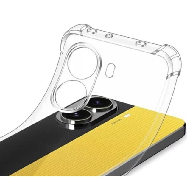 Husa protectie Mat-Tech compatibila cu Xiaomi Poco X7 Pro, Protectie Camera, Colturi anti-soc, Decupaje Precise, Rezistenta la impact, Transparenta
