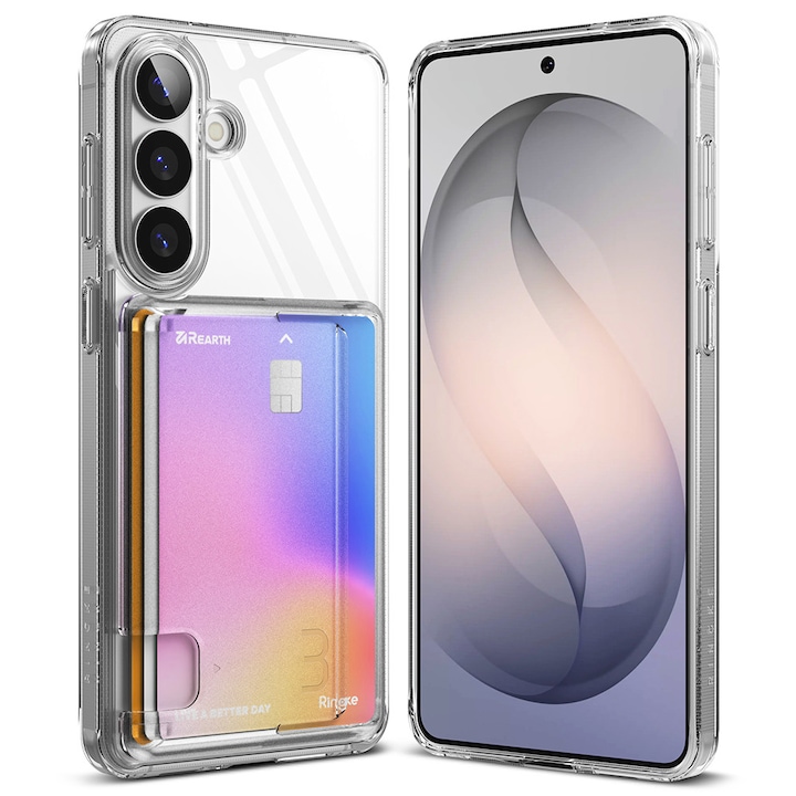 Husa pentru Samsung Galaxy S26 - Ringke Fusion Card - Clear